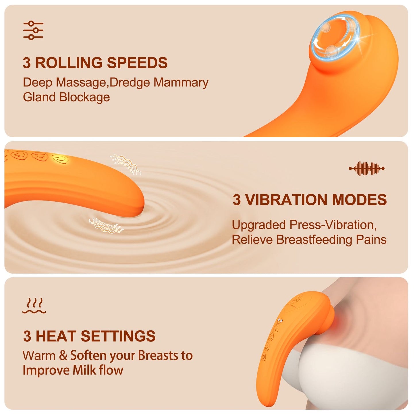 Pregnancy and Lactation Massager